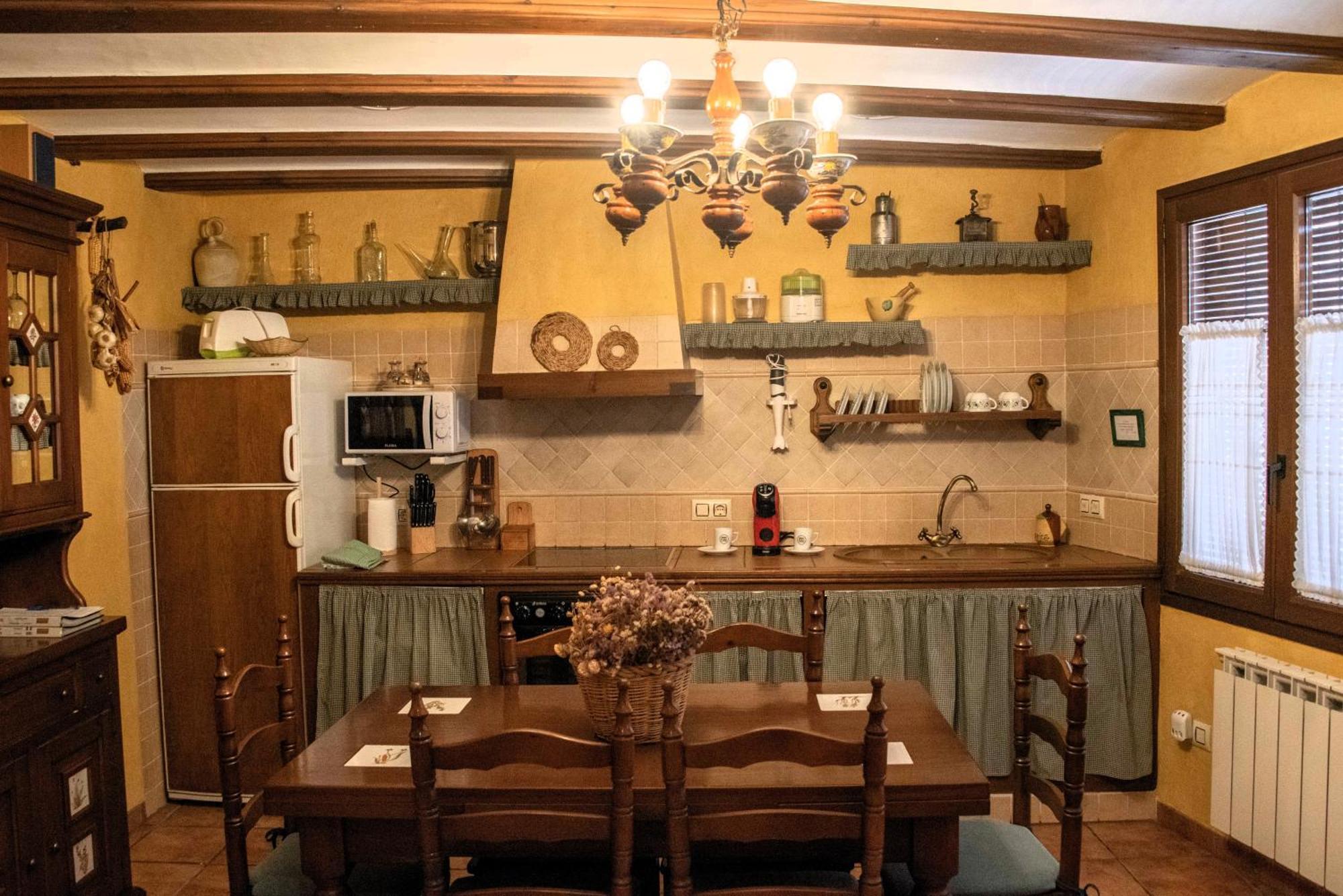 Casa Rural Nuri De Rei A Y B Todolella Kültér fotó